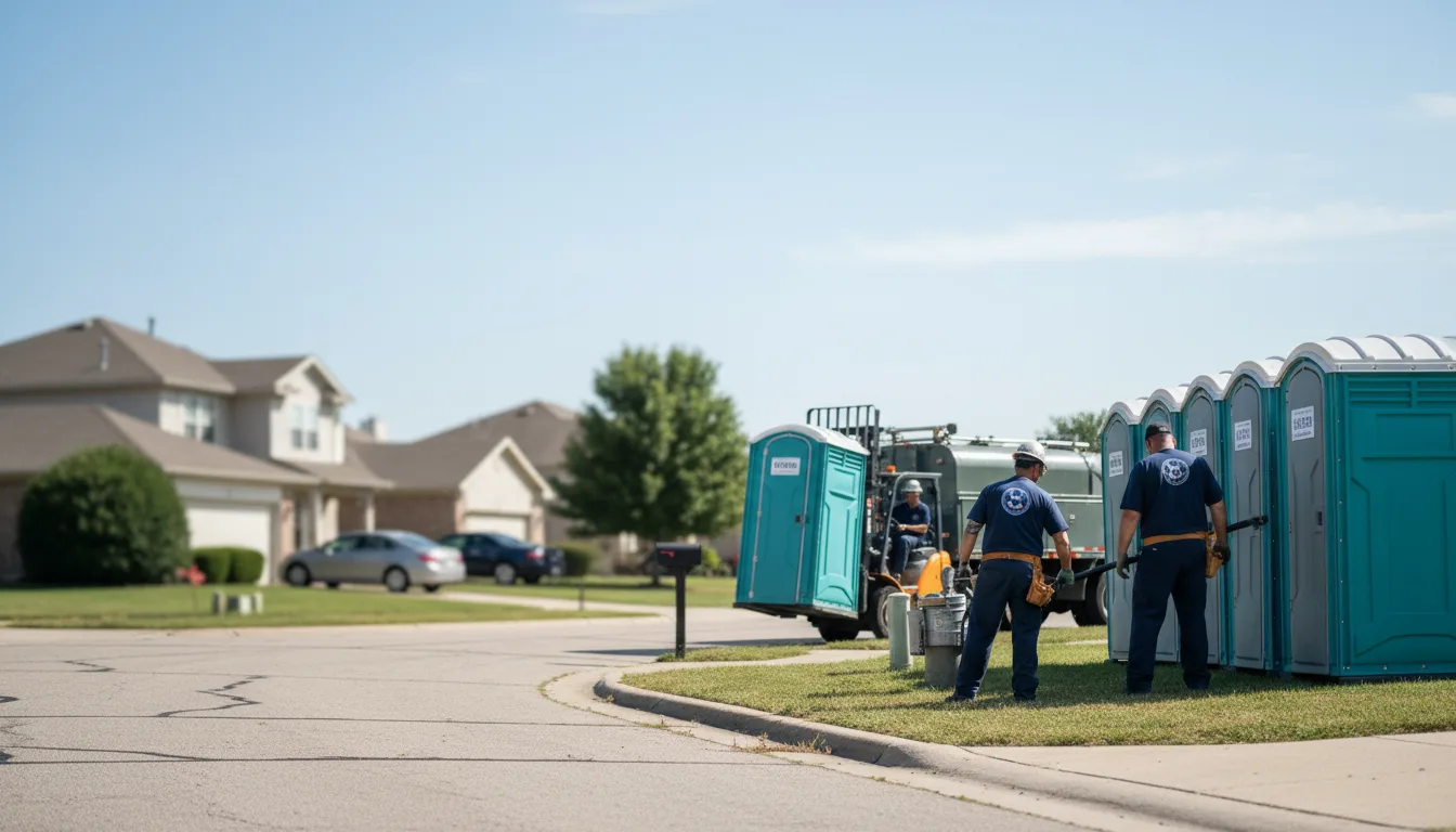 Porta Potty Rental in Ashwaubenon, WI near me